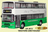 WESTERN GREYHOUND ALEXANDER ROYALE UKBUS 4013